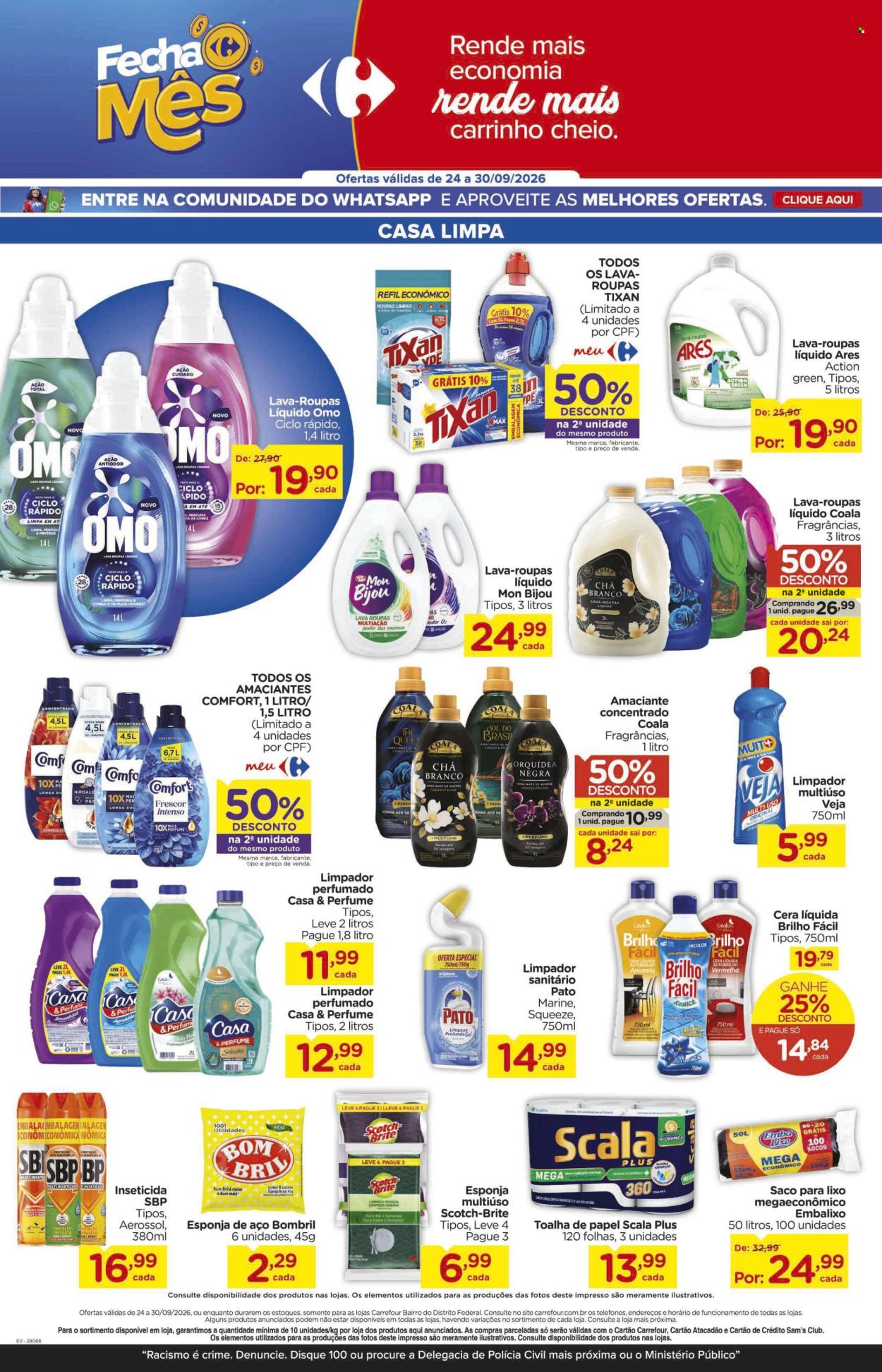 Folheto Carrefour Bairro - 24/09/2026 - 30/09/2026. Página 7