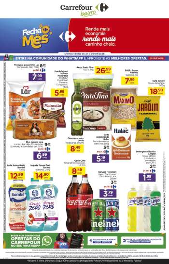 Folheto Carrefour Bairro - 24/09/2026 - 30/09/2026.