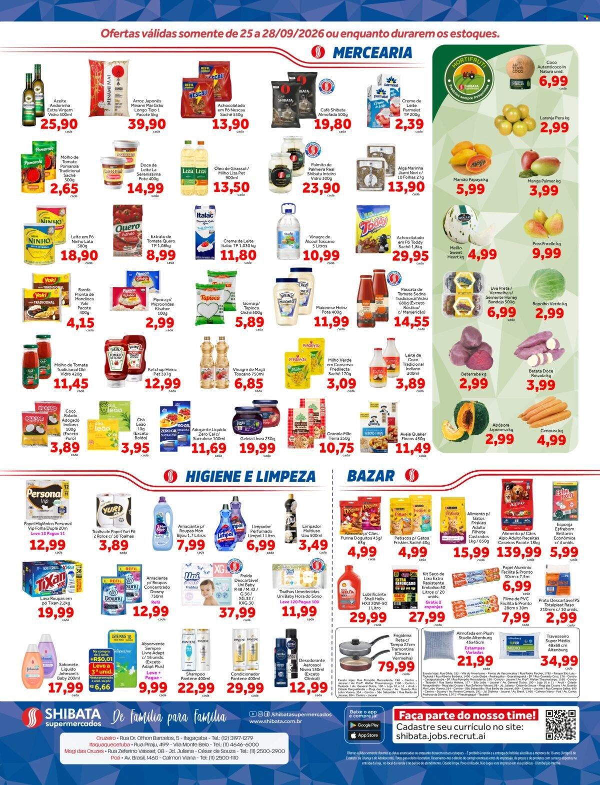 Folheto Shibata Supermercados - 25/09/2026 - 28/09/2026. Página 2