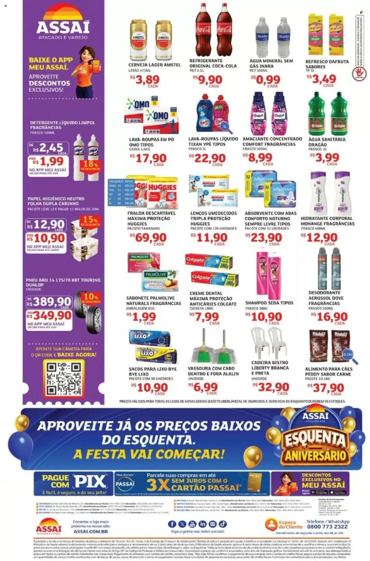 Folheto Assaí Atacadista - 28/09/2026 - 30/09/2026. Página 2