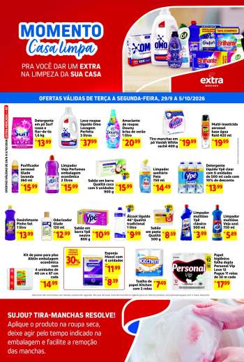 Folheto Mercado Extra - 29/09/2026 - 05/10/2026.