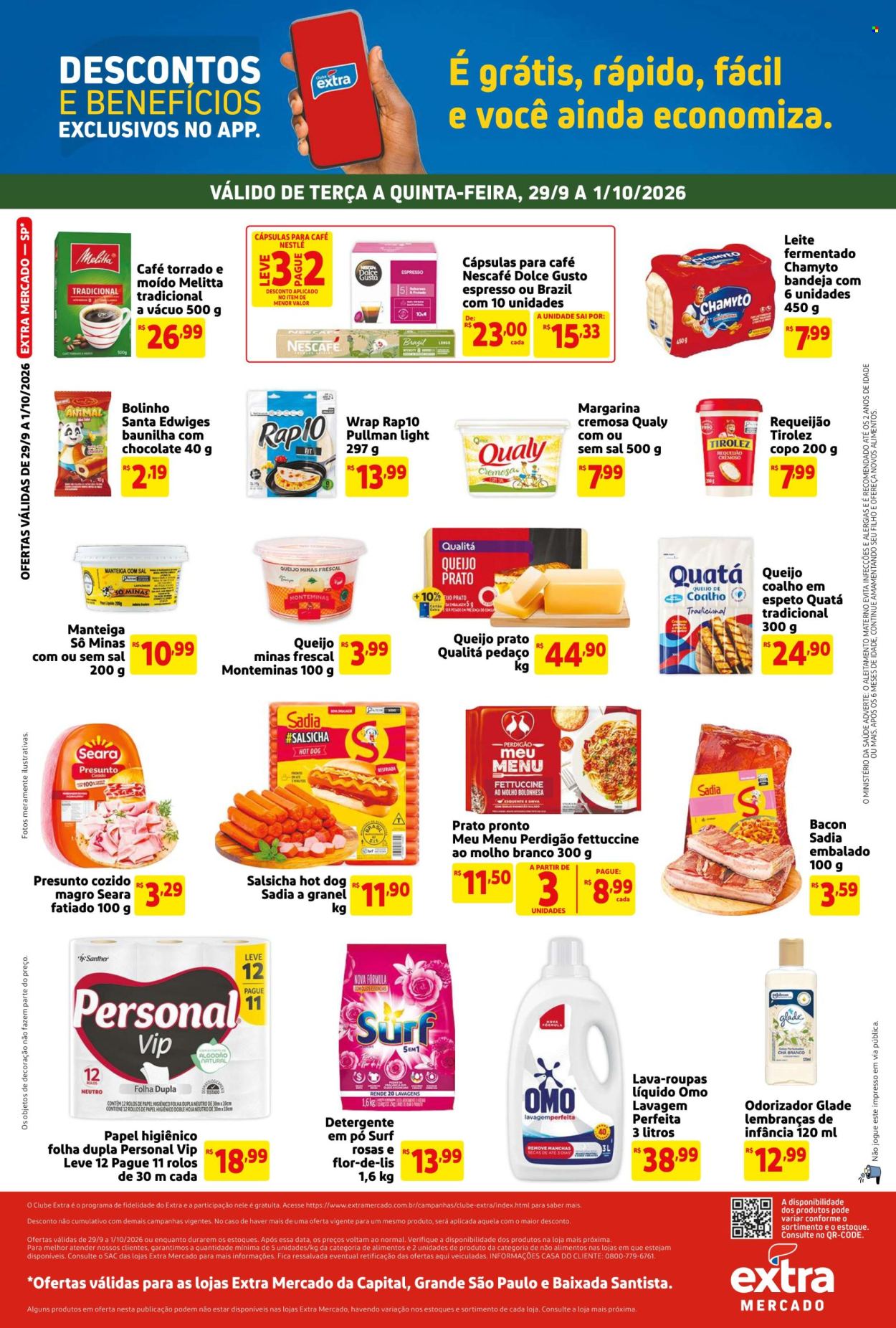 Folheto Mercado Extra - 29/09/2026 - 01/10/2026. Página 2