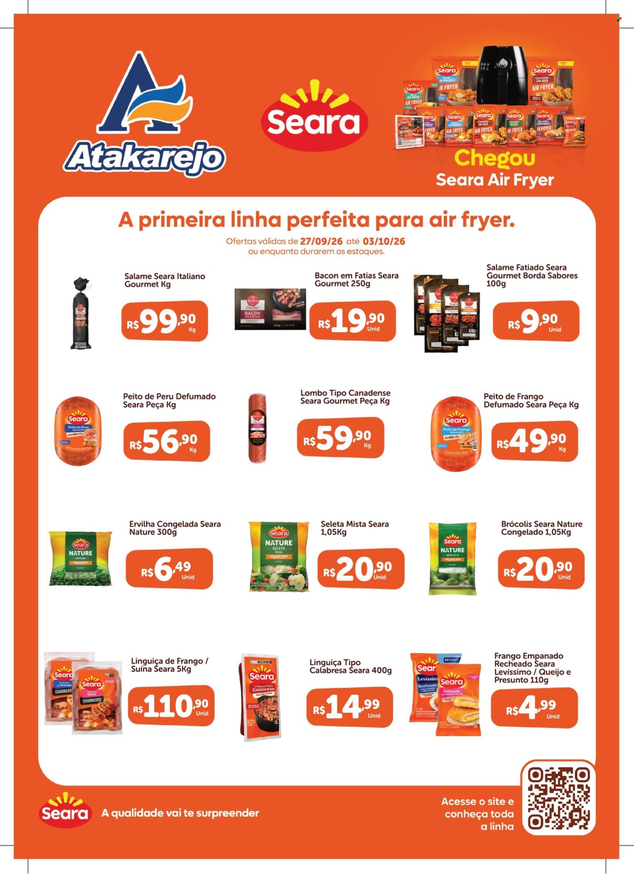 Folheto Atakadão Atakarejo - 27/09/2026 - 03/10/2026. Página 1