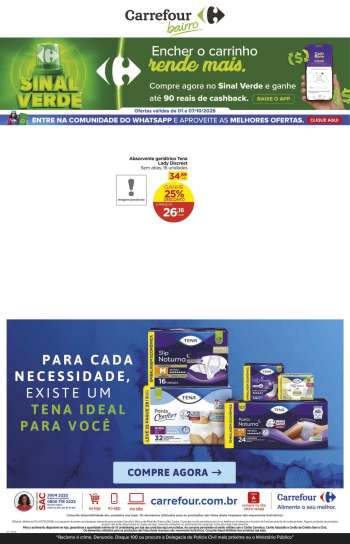 Folheto Carrefour Bairro - 01/10/2026 - 07/10/2026.