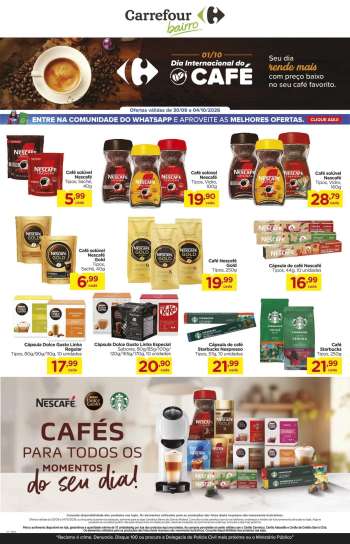Folheto Carrefour Bairro - 30/09/2026 - 04/10/2026.