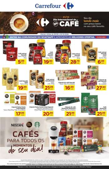 Folheto Carrefour Hiper - 30/09/2026 - 04/10/2026.