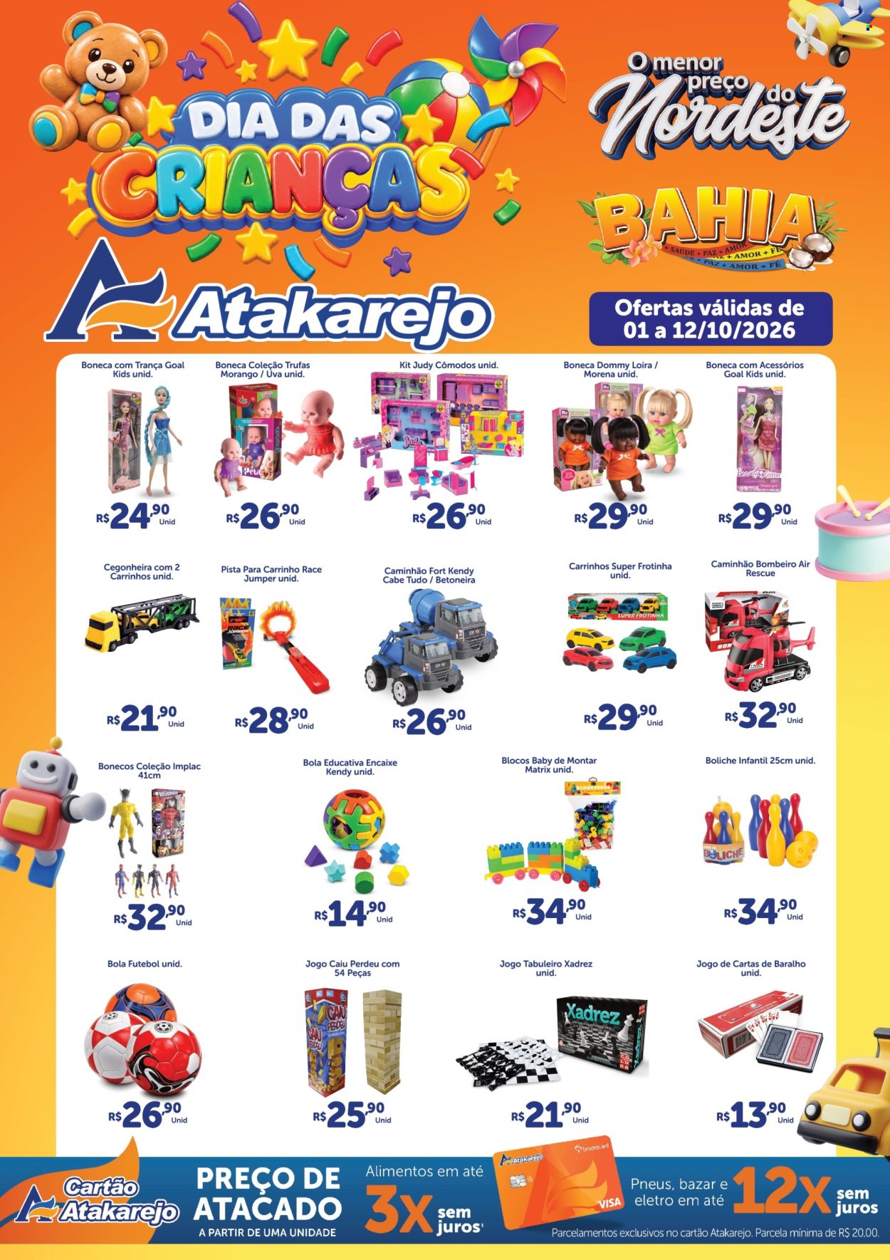 Folheto Atakadão Atakarejo - 01/10/2026 - 12/10/2026. Página 1