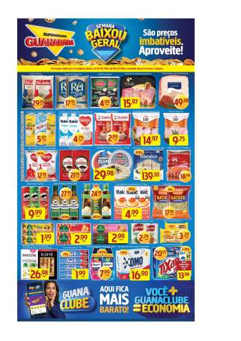 Folheto Supermercados Guanabara - 03/10/2026 - 06/10/2026.
