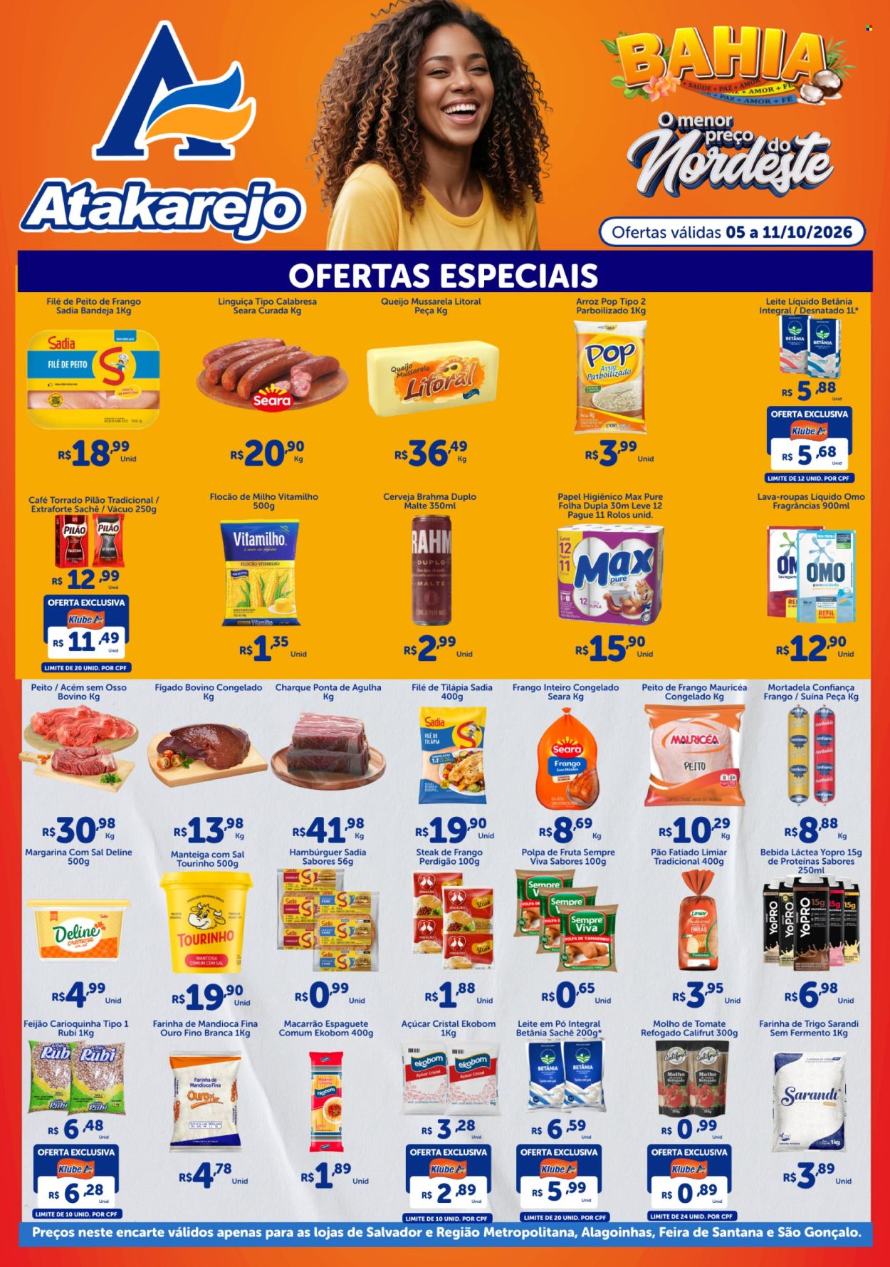 Folheto Atakadão Atakarejo - 05/10/2026 - 11/10/2026. Página 1