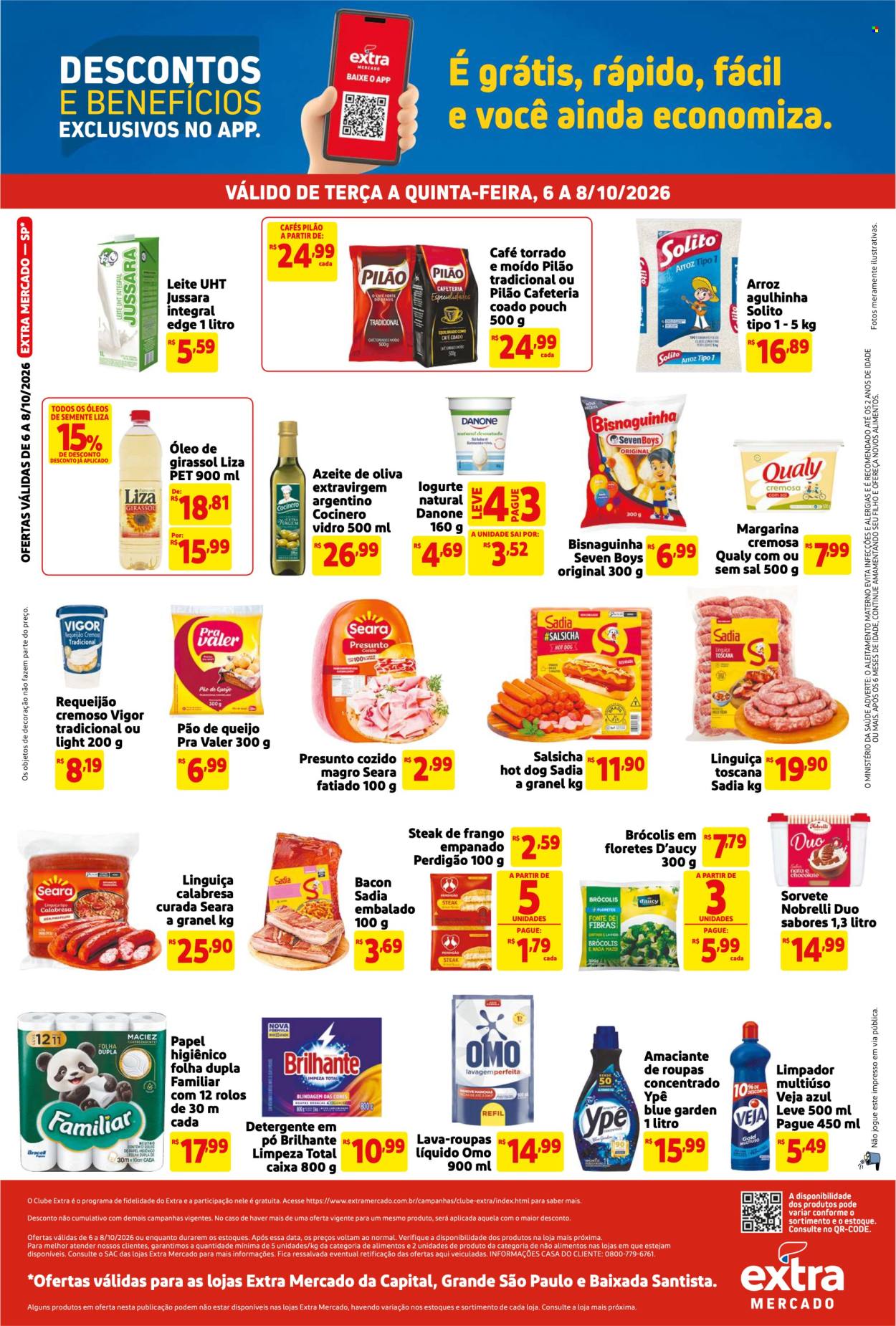 Folheto Mercado Extra - 06/10/2026 - 08/10/2026. Página 2