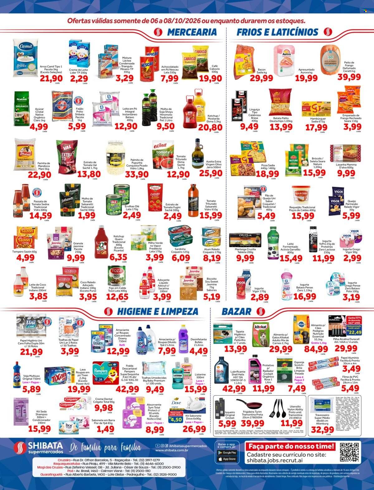 Folheto Shibata Supermercados - 06/10/2026 - 08/10/2026. Página 2
