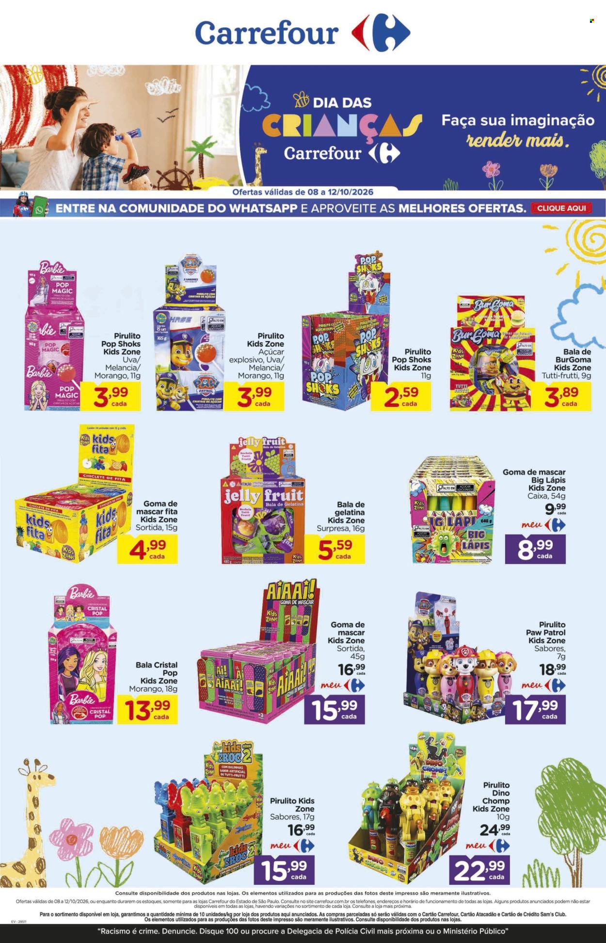 Folheto Carrefour - 08/10/2026 - 12/10/2026. Página 1