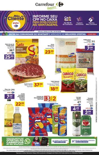 Folheto Carrefour Bairro - 08/10/2026 - 14/10/2026.