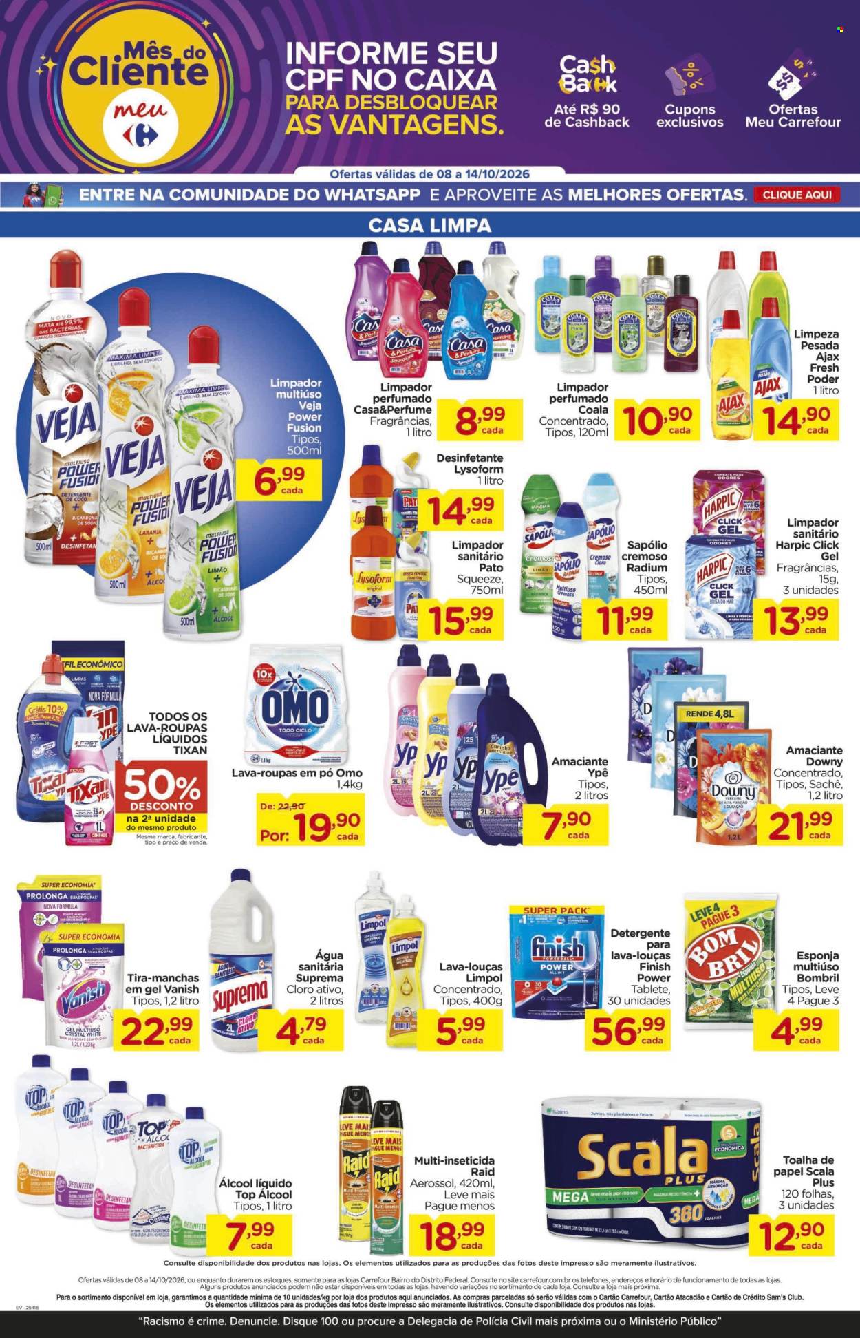 Folheto Carrefour Bairro - 08/10/2026 - 14/10/2026. Página 7