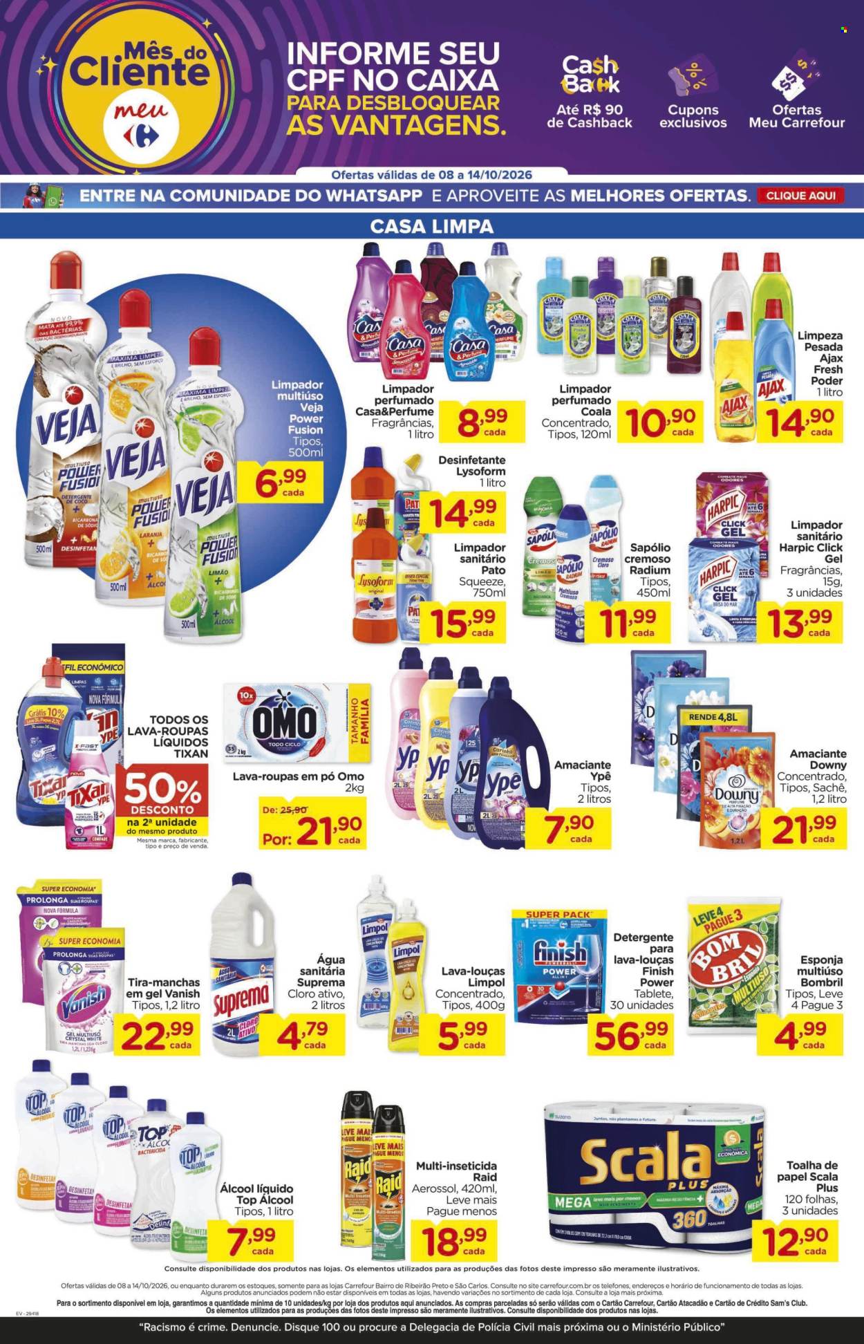 Folheto Carrefour Bairro - 08/10/2026 - 14/10/2026. Página 7