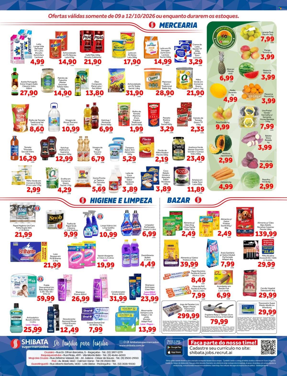 Folheto Shibata Supermercados - 09/10/2026 - 12/10/2026. Página 2