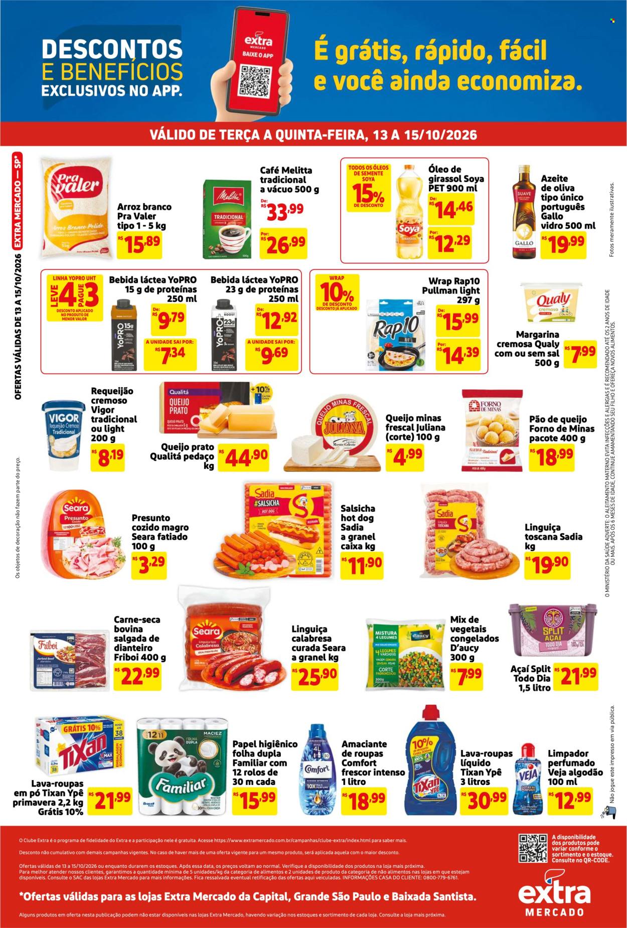Folheto Mercado Extra - 13/10/2026 - 15/10/2026. Página 2