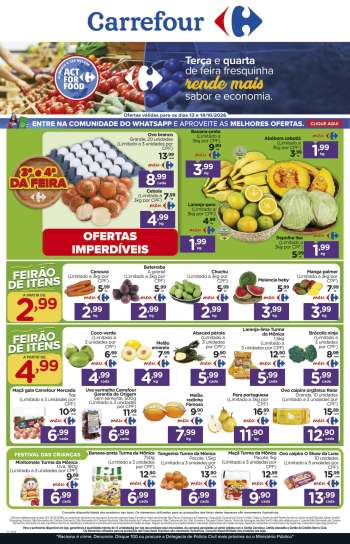 Folheto Carrefour Hiper - 13/10/2026 - 14/10/2026.