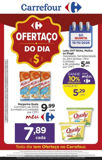 Folheto Carrefour Hiper - 15/10/2026 - 15/10/2026.