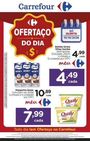 Folheto Carrefour Hiper - 15/10/2026 - 15/10/2026.