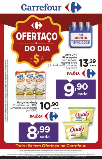 Folheto Carrefour Hiper - 15/10/2026 - 15/10/2026.