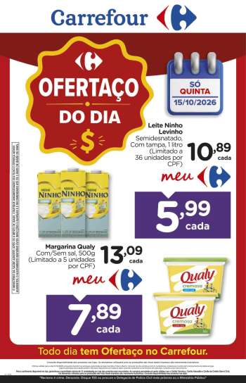 Folheto Carrefour Hiper - 15/10/2026 - 15/10/2026.