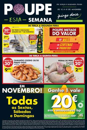 Folheto Pingo Doce - 2.11.2021 - 8.11.2021.