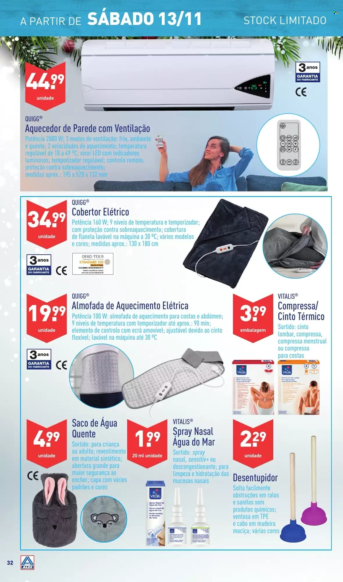 Folheto Aldi - 10.11.2021 - 16.11.2021. Página 32