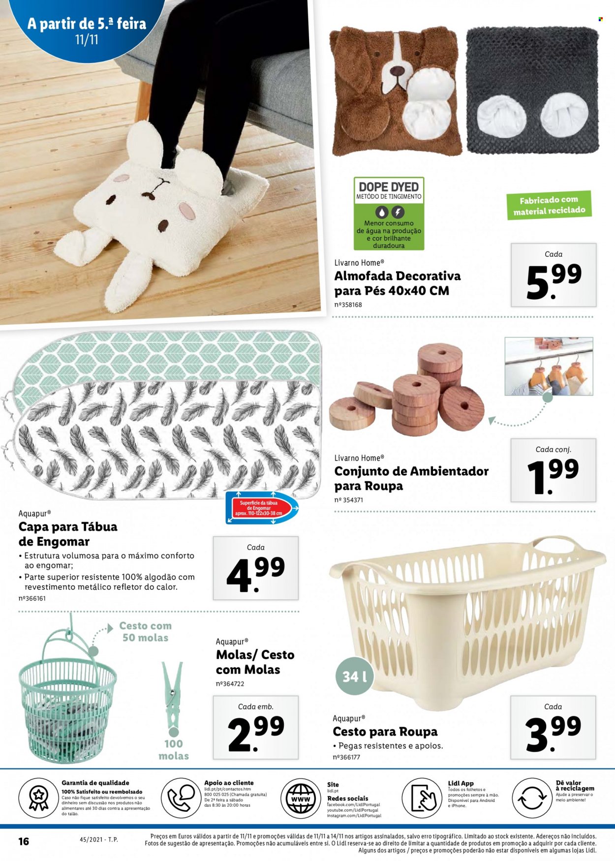 Folheto Lidl - 8.11.2021 - 14.11.2021. Página 50