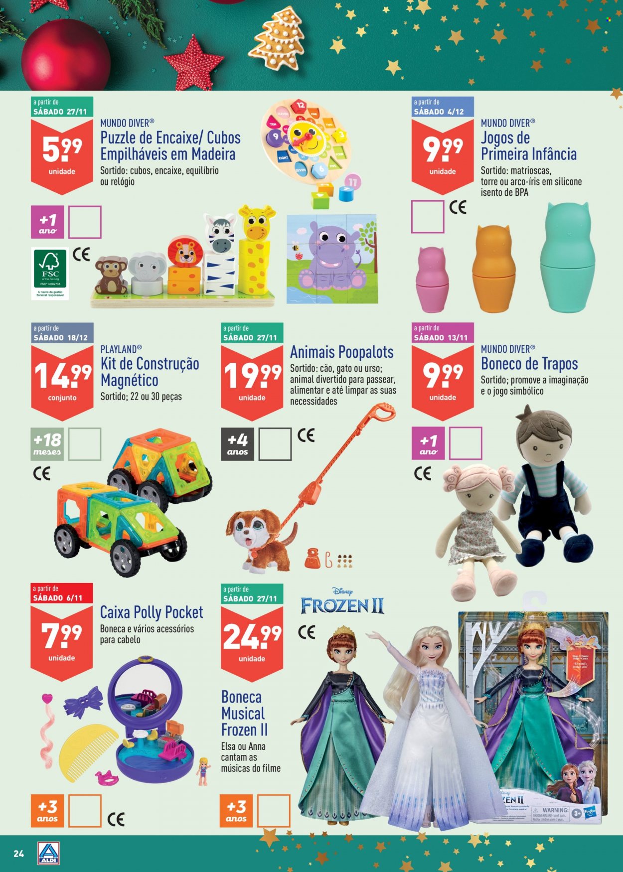 Folheto Aldi - 3.11.2021 - 31.12.2021. Página 24