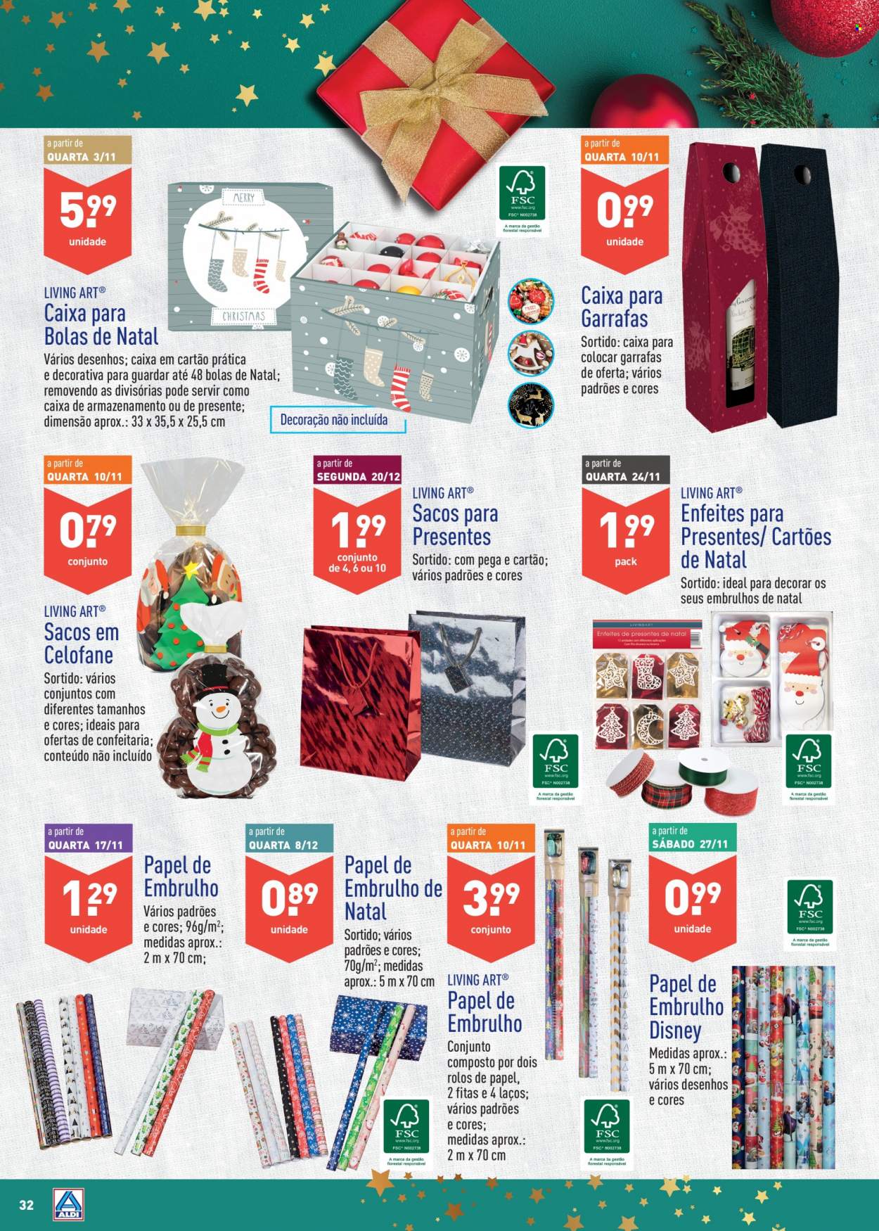 Folheto Aldi - 3.11.2021 - 31.12.2021. Página 32