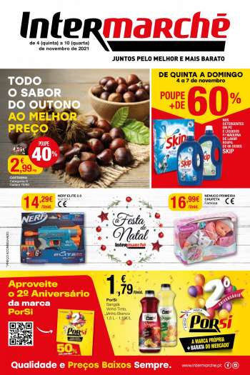 Folheto Intermarché - 4.11.2021 - 10.11.2021.