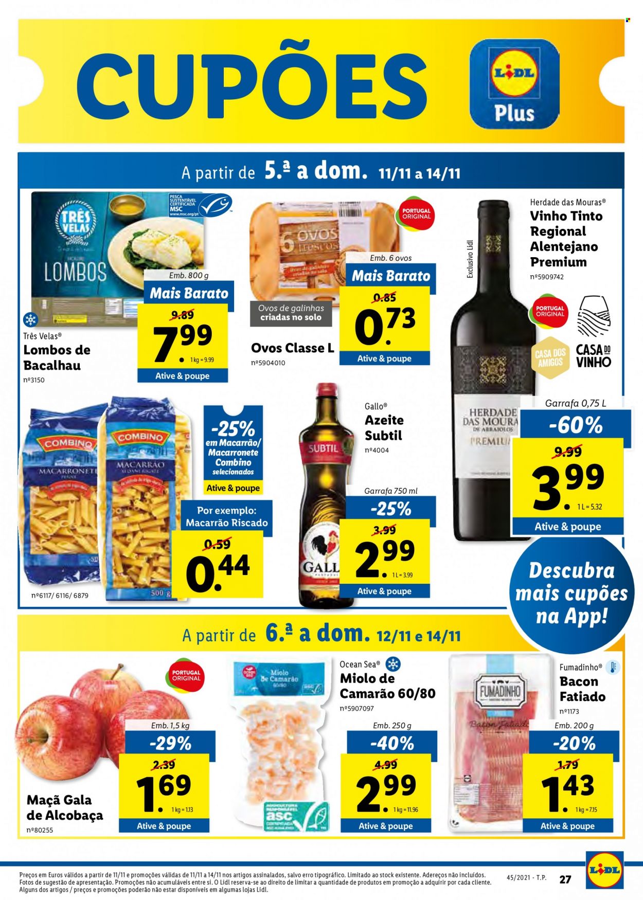 Folheto Lidl - 8.11.2021 - 14.11.2021. Página 45