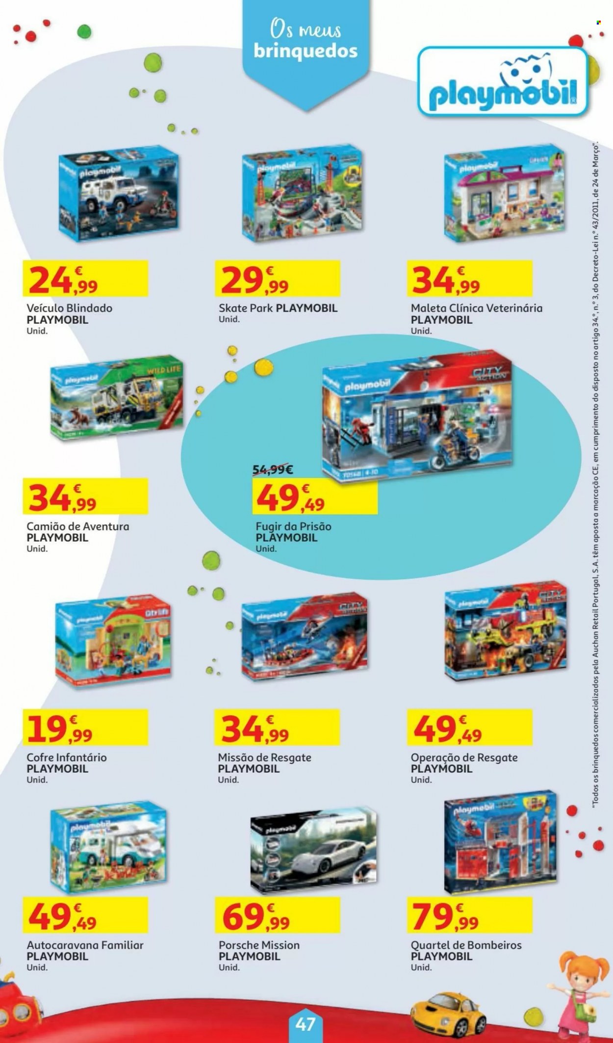 Folheto Auchan - 5.11.2021 - 24.12.2021. Página 47