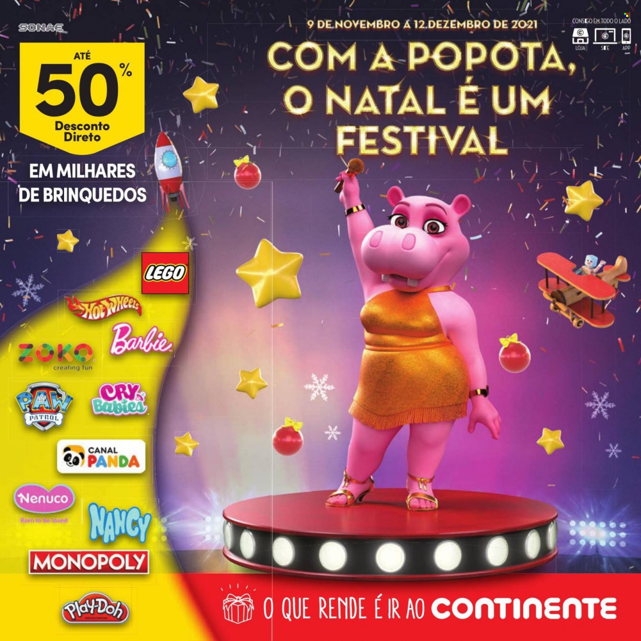 Folheto Continente Modelo - 9.11.2021 - 12.12.2021. Página 1