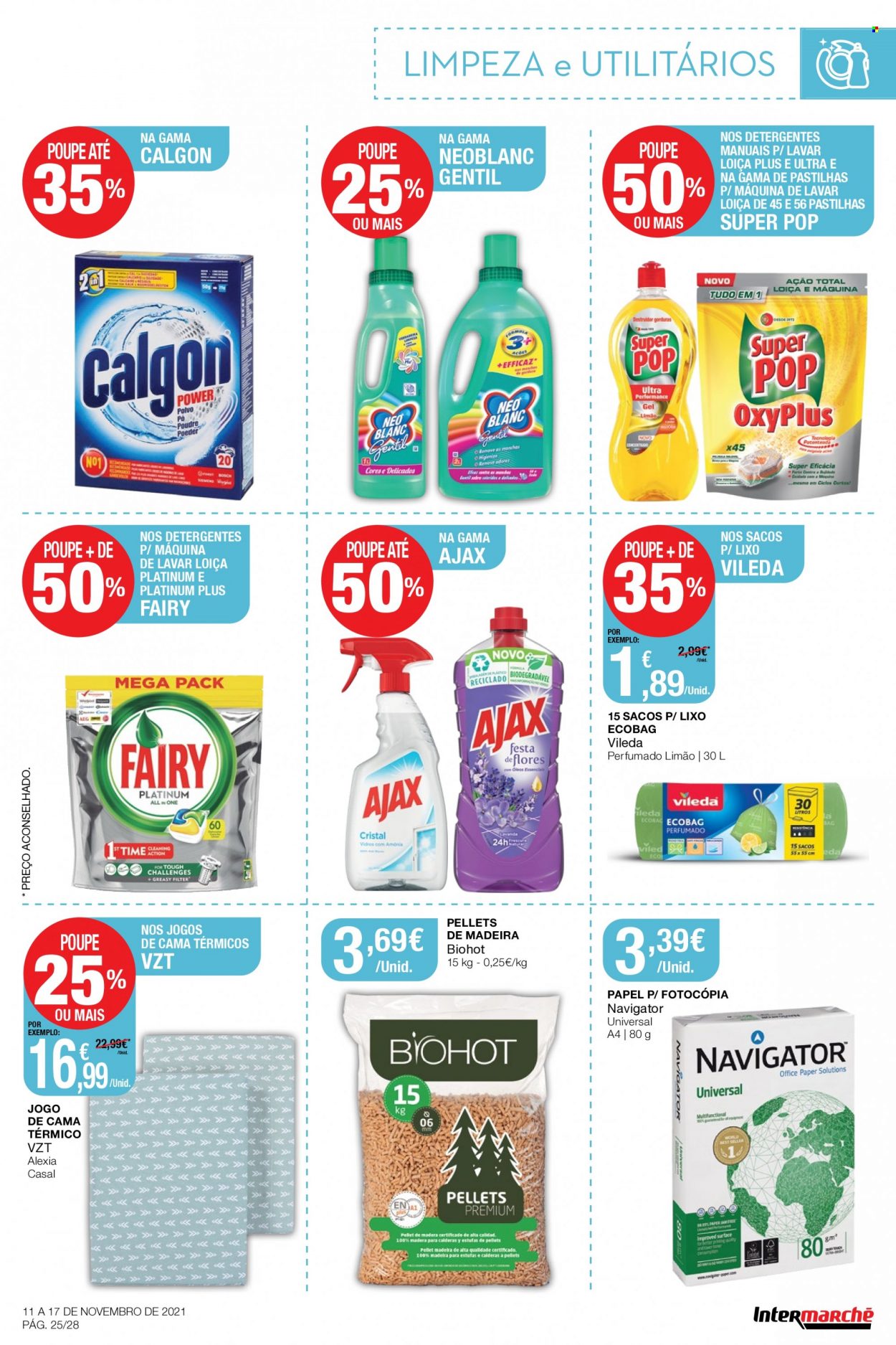 Folheto Intermarché - 11.11.2021 - 17.11.2021. Página 25