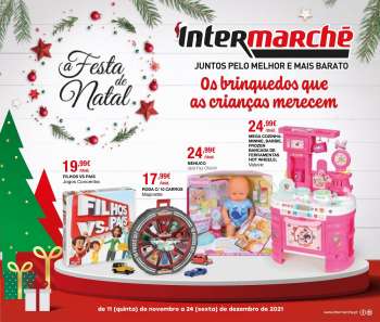 Folheto Intermarché - 11.11.2021 - 24.12.2021.