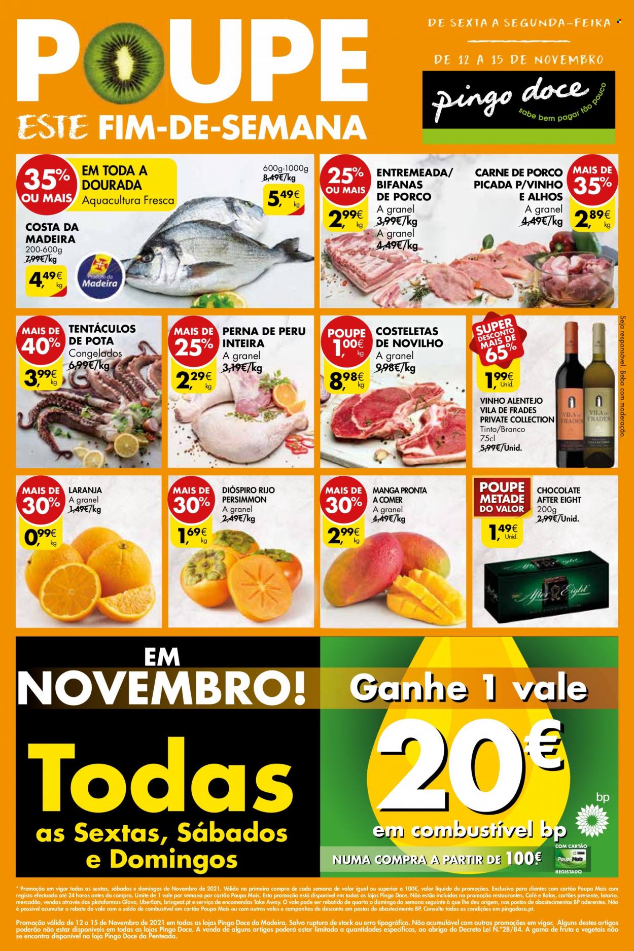 Folheto Pingo Doce - 12.11.2021 - 15.11.2021. Página 1
