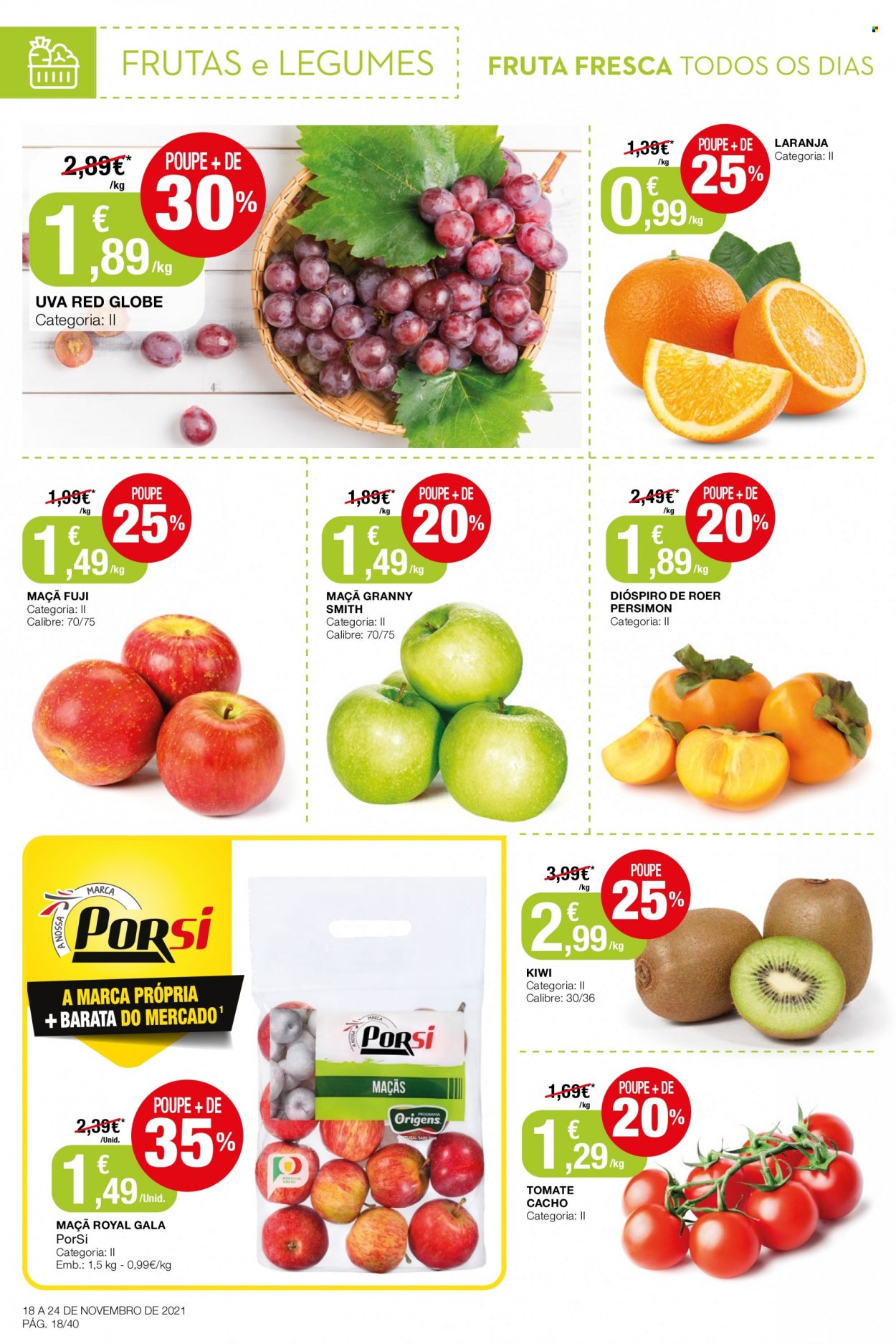 Folheto Intermarché - 18.11.2021 - 24.11.2021. Página 18
