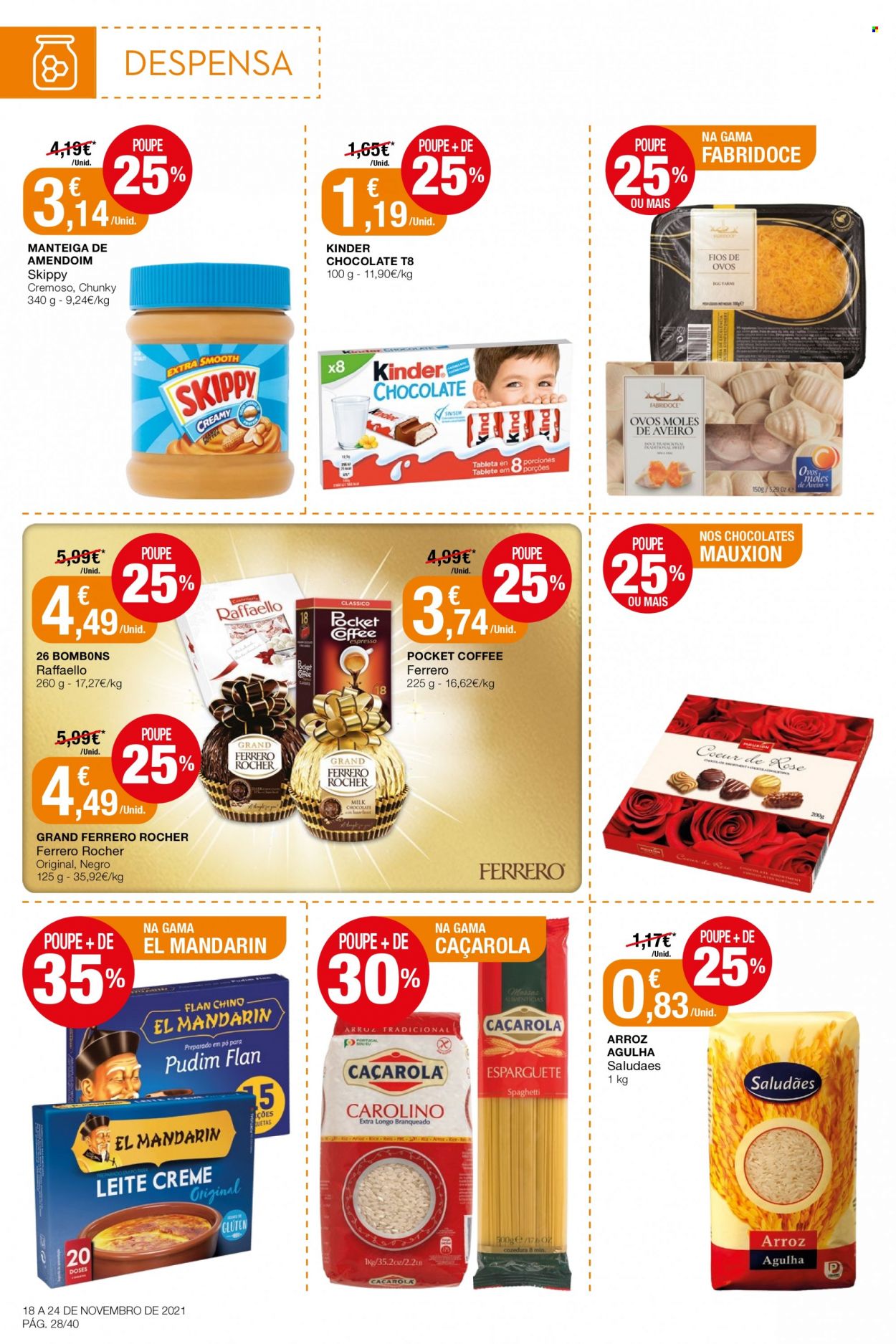 Folheto Intermarché - 18.11.2021 - 24.11.2021. Página 28