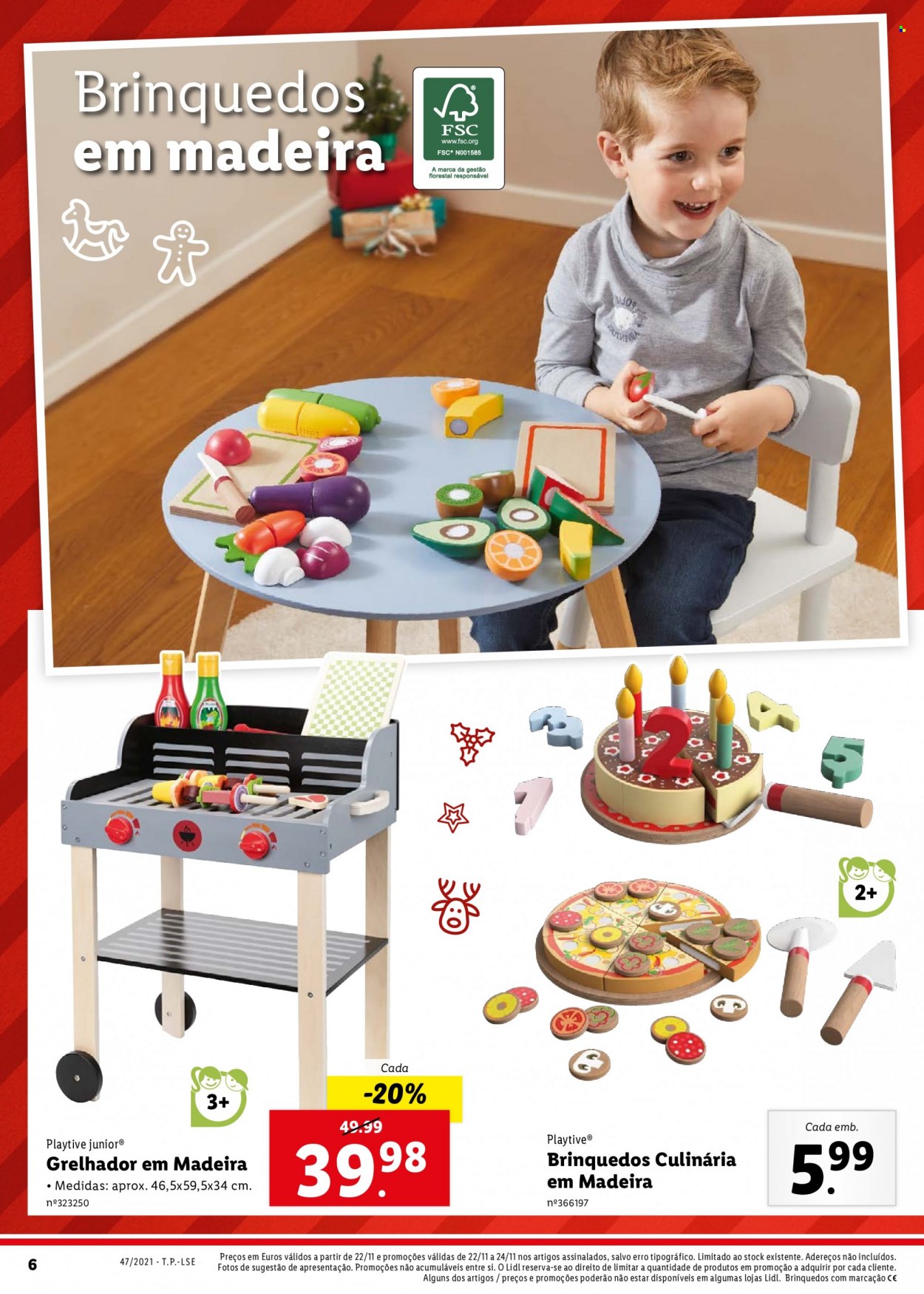 Folheto Lidl - 22.11.2021 - 28.11.2021. Página 6