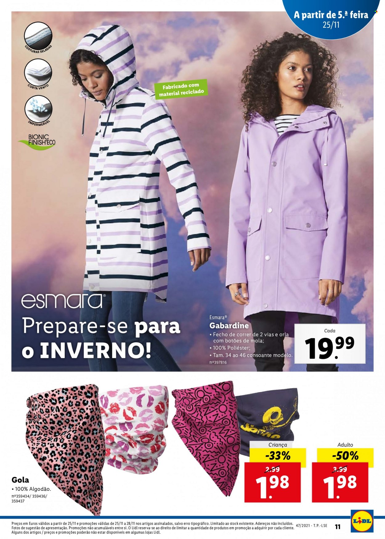 Folheto Lidl - 22.11.2021 - 28.11.2021. Página 11