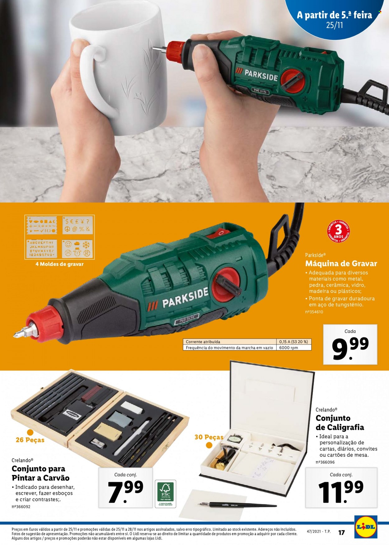 Folheto Lidl - 22.11.2021 - 28.11.2021. Página 17