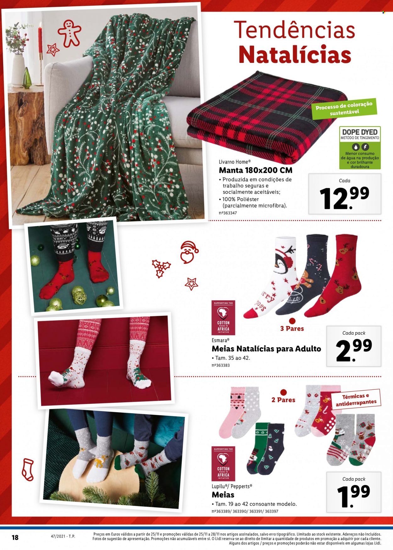 Folheto Lidl - 22.11.2021 - 28.11.2021. Página 18
