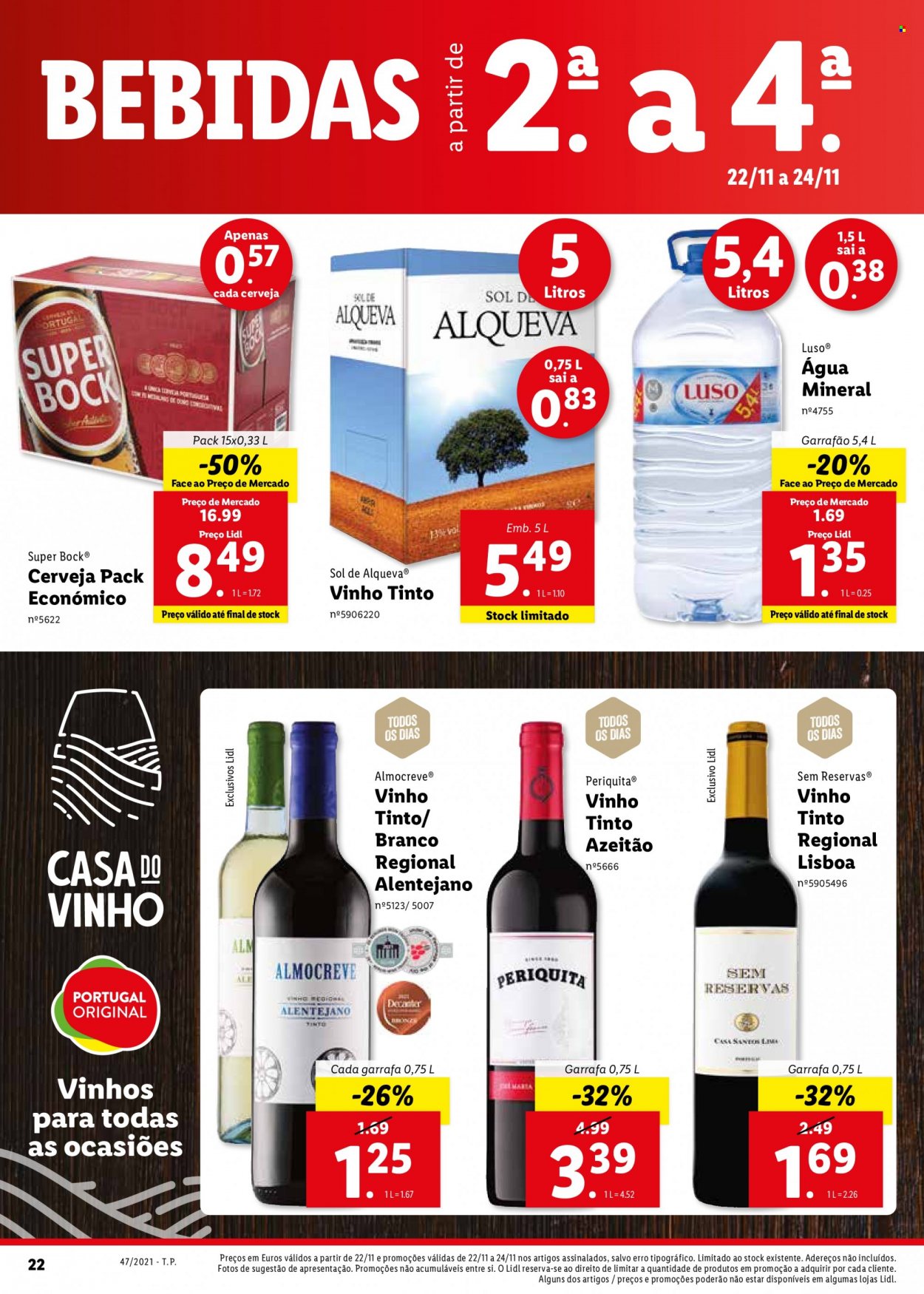 Folheto Lidl - 22.11.2021 - 28.11.2021. Página 44