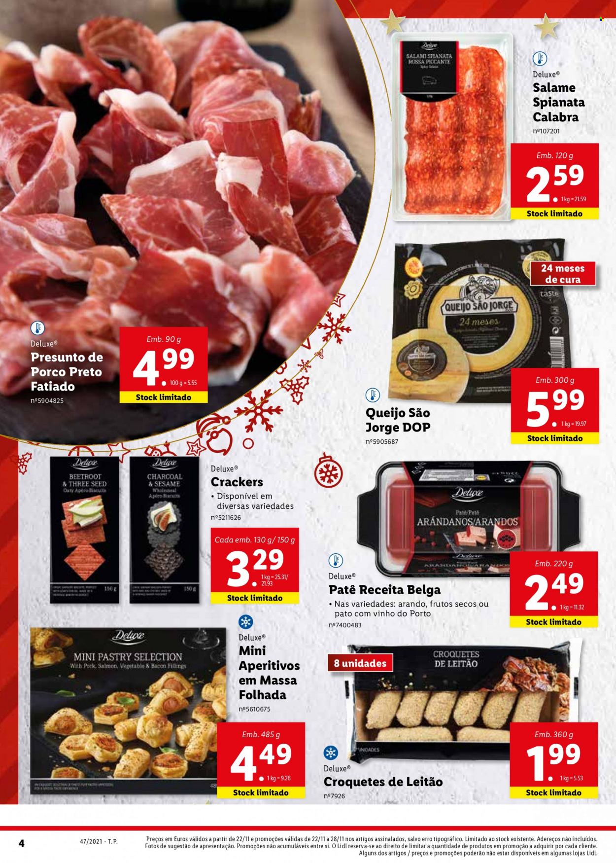 Folheto Lidl - 22.11.2021 - 28.11.2021. Página 4