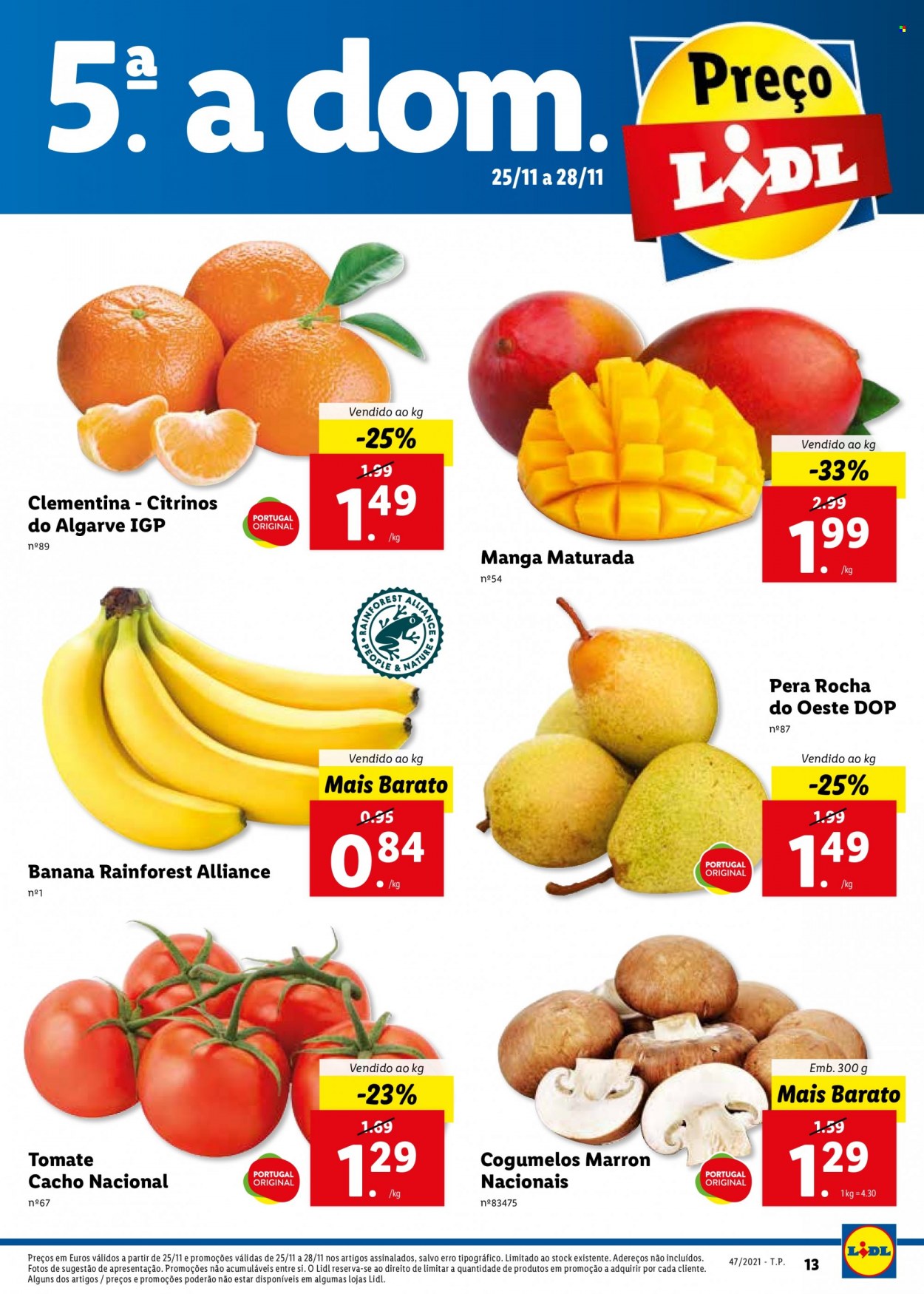 Folheto Lidl - 22.11.2021 - 28.11.2021. Página 13