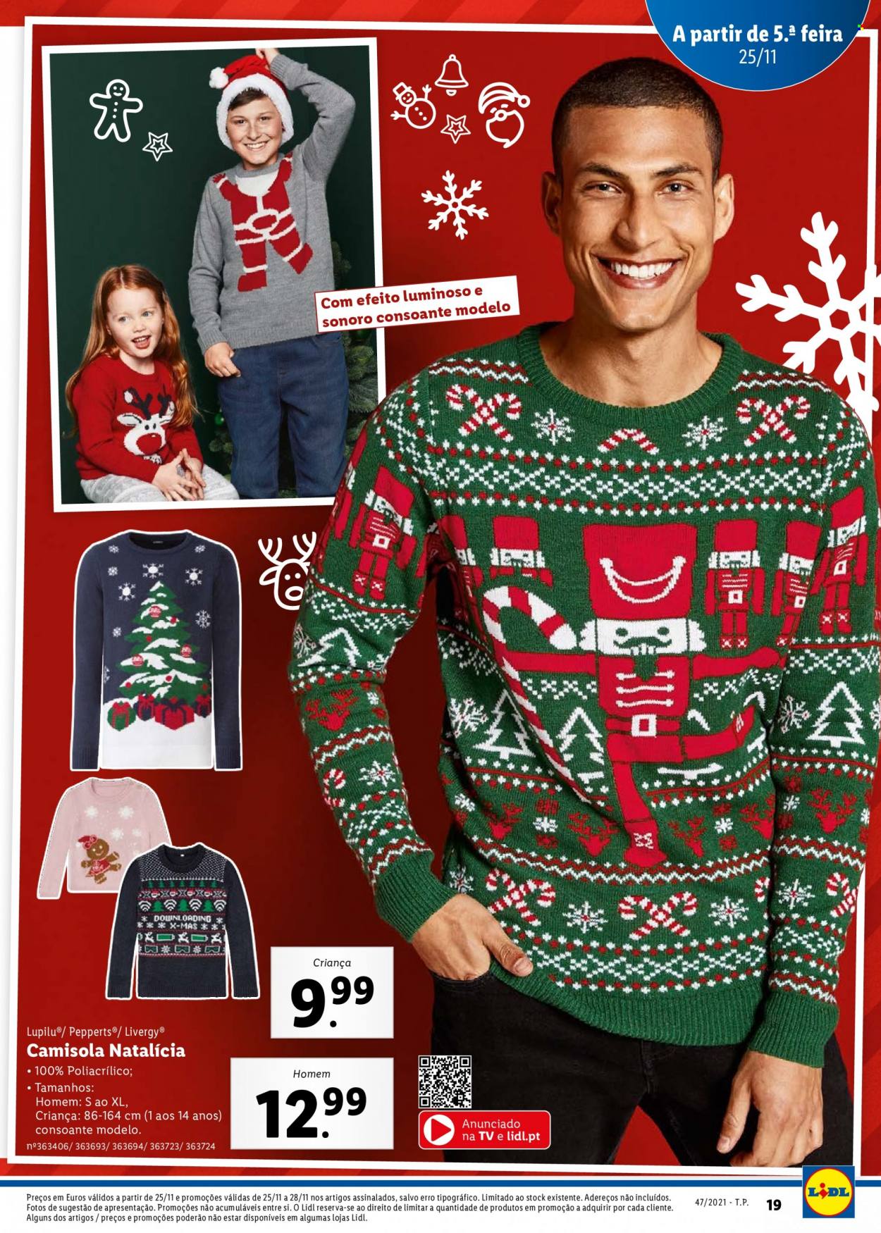 Folheto Lidl - 22.11.2021 - 28.11.2021. Página 55