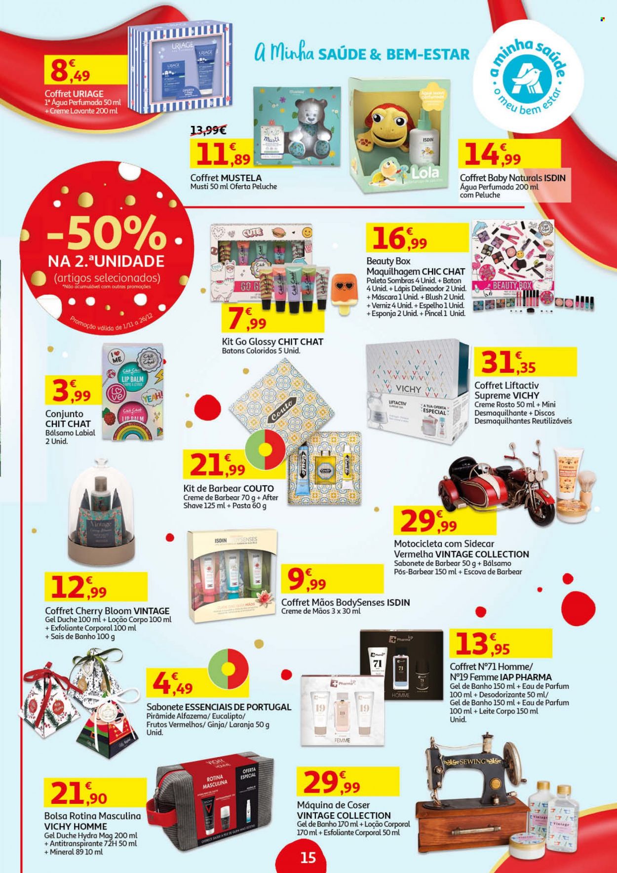 Folheto Auchan - 19.11.2021 - 9.12.2021. Página 15
