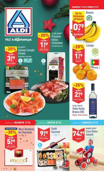 Folheto Aldi - 1.12.2021 - 7.12.2021.